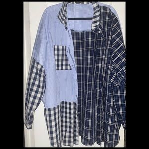 Fashion Nova “mixed feelings” oversized shirt